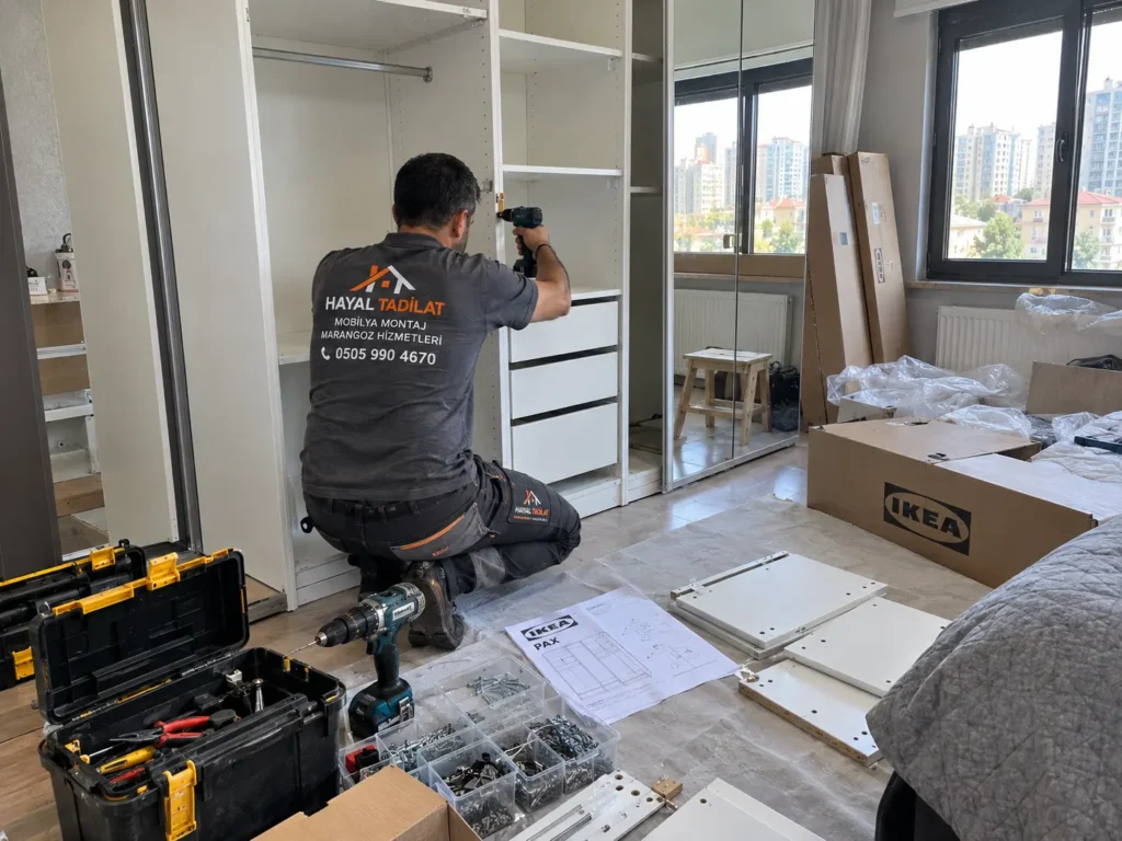 Ümraniye Mobilya Montaj Çalışmalarımız