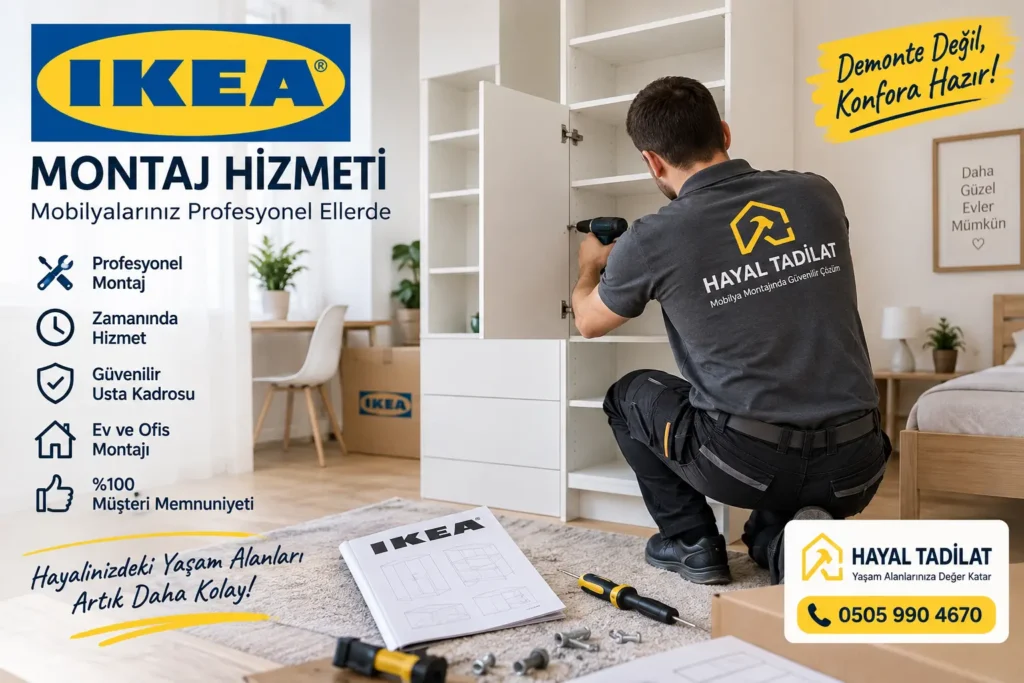 IKEA mobilya montaj hizmeti
